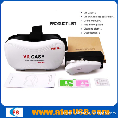 Le-Vision 3D VR box phone virtual reality glasses, 3D VR headset glasses, wholesale price VR 3D glasses